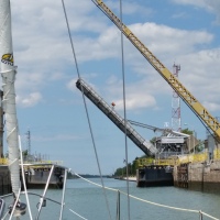 In the Locks - Welland Canal
